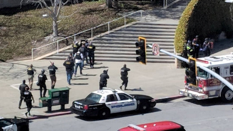 Woman Shoots 3 at YouTube Headquarters in California, Then Kills Herself