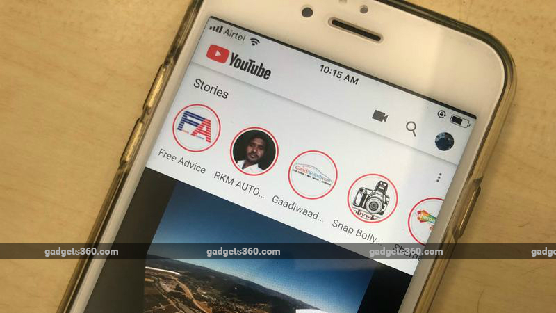 YouTube Stories Gets Support for AR Effect Tools