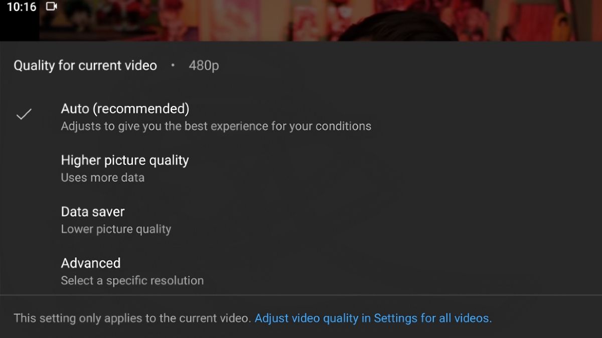YouTube Is Testing Simplified Video Quality Controls, Including Settings for Wi-Fi and Mobile Data Streaming: Report