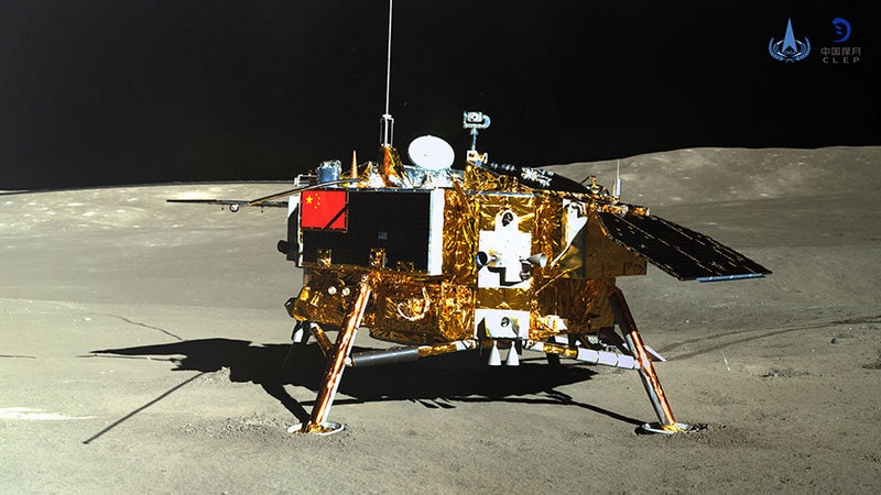 China's Rover Studies Stones on Moon's Far Side
