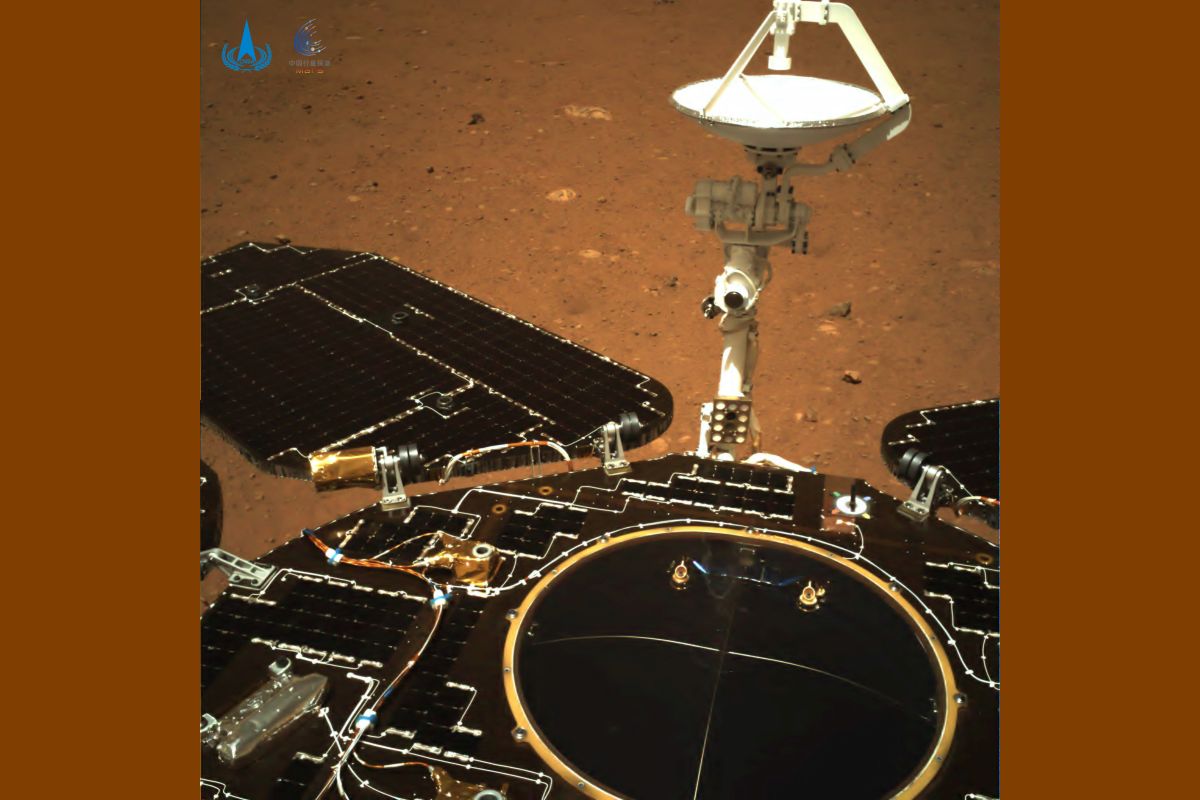 Zhurong: China Mars Rover Touches Ground on Red Planet