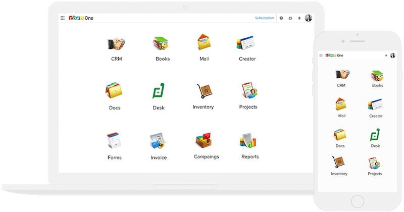 All in one suite application Zoho One launched
