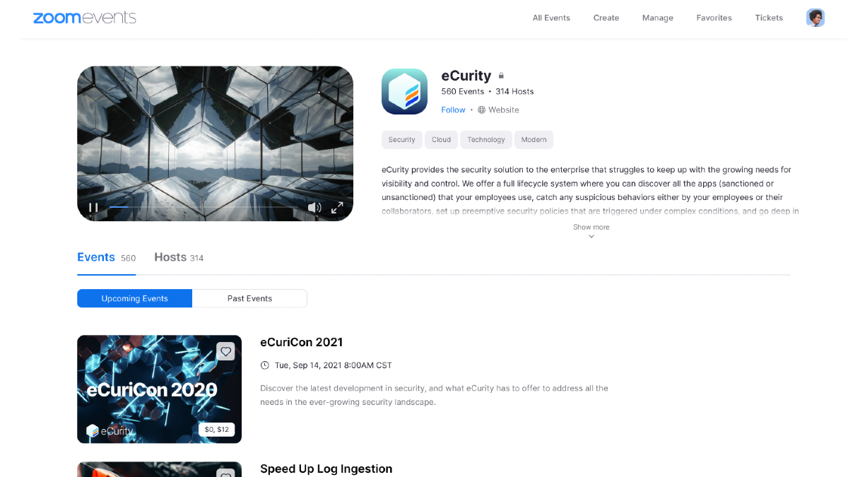 Zoom Events Virtual Platform for Hosting Large-Scale Conferences Announced, Will Replace OnZoom