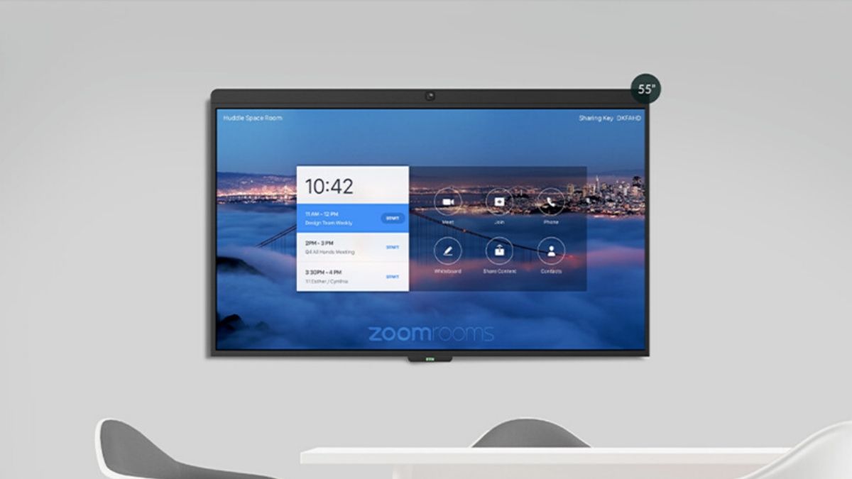 Zoom Unveils Touchscreen for Home Conferencing