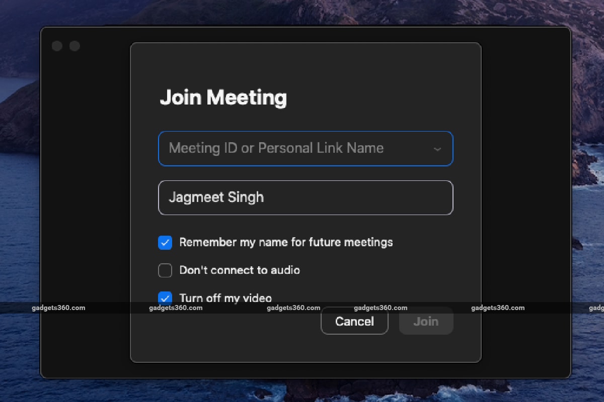 how to find zoom meeting id from link