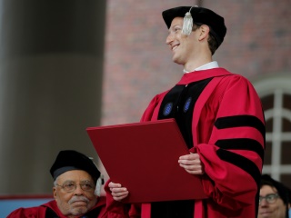 Facebook CEO Mark Zuckerberg Gets Honorary Harvard Degree 13 Years After Dropping Out