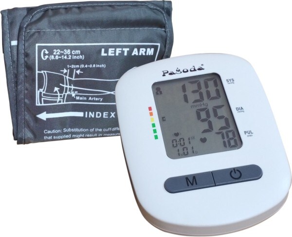 Pagoda 01 Bp Monitor (White)