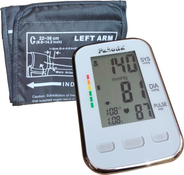 Pagoda 02 Bp Monitor (White)