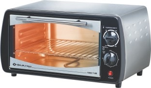 Bajaj 1000 TSS 10 L Oven Toaster Grill (Silver)
