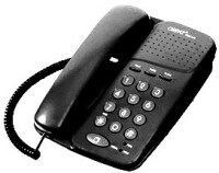 Orpat 1000LR Corded Landline Phone (Black)