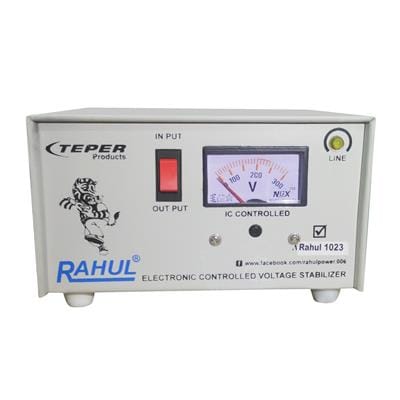 Rahul 1023 C 600 Voltage Stabilizer (Smook Grey)