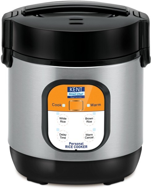 Kent 16019 0.9 L Rice Cooker (Black)
