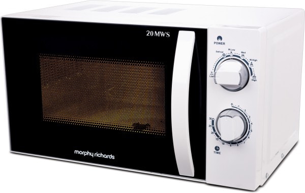 Morphy Richards 20MWS 20 L Solo Microwave Oven (White)