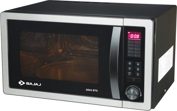 Bajaj 2504ETC 25 L Convection Microwave Oven (Silver Grey))