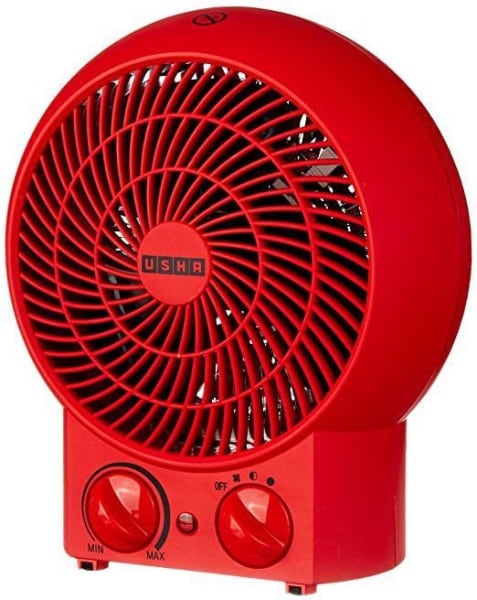 Usha 3620 Fan Room Heater (Red) Price in India, Specifications
