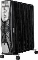 Usha 3809FB Oil Filled Room Heater (Black)