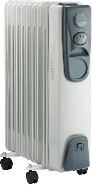 Usha 3813F PTC Oil Filled Room Heater (White)