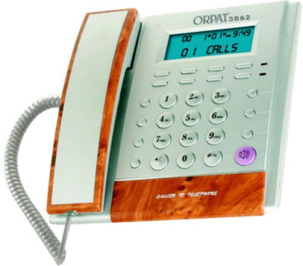 Orpat 3862 Corded Landline Phone (Silver) Price in India