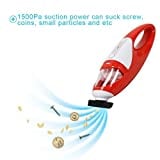 Fine Dragon 4335527816 Car Vacuum Cleaner (Red & White)