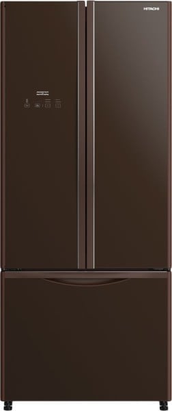 Hitachi 510 L Frost Free French Door Bottom Mount 3 Star Refrigerator (R-WB560PND9-GBW)