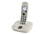 Clarity 53712 Cordless Landline Phone (White)