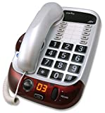 Clarity 54005 Corded Landline Phone (White)