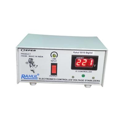 Rahul 5515 C Digital Autocut Voltage Stabilizer (White)