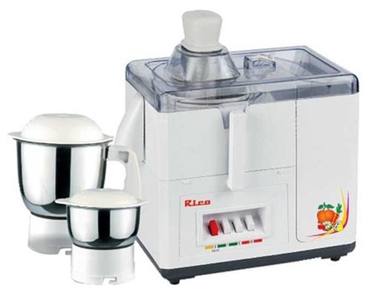 Rico 708 550W Juicer Mixer Grinder (White, 2 Jar)