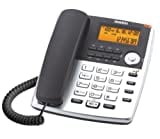 Uniden 7401 Corded Landline Phone (Titanium)