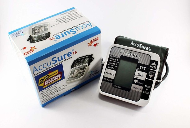 AccuSure 7TT9QW1G Bp Monitor (Black)