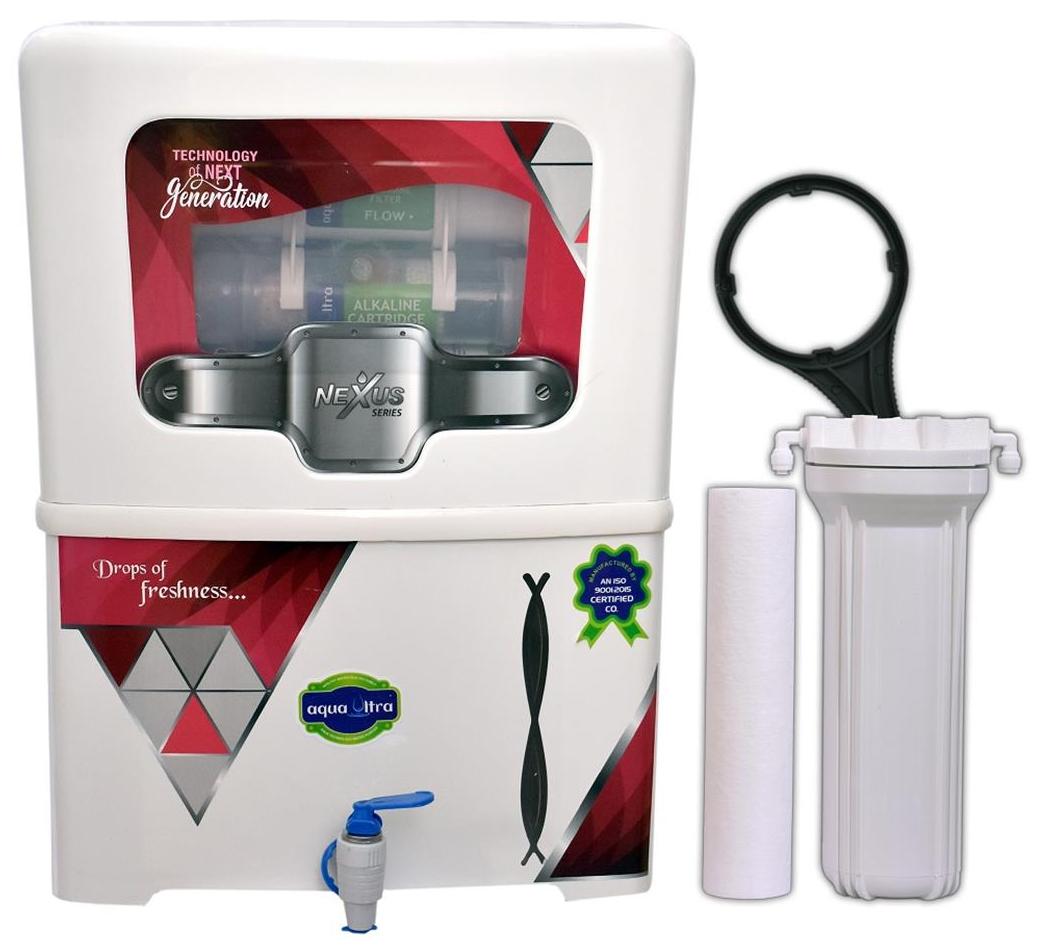 Aqua Ultra A1013 18L RO+UV+UF Water Purifier (White)