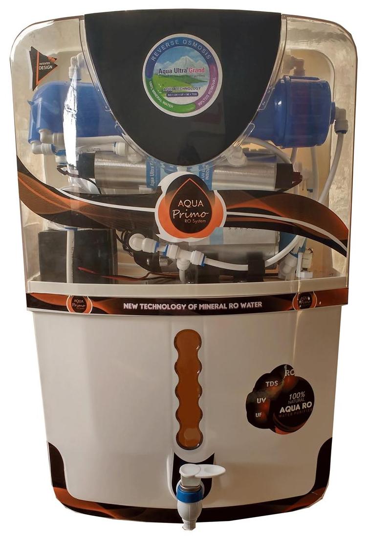Aqua Ultra A1017 15L RO+UV+UF+TDS Water Purifier (White)