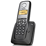 Gigaset A130 Trio Cordless Landline Phone (Black)