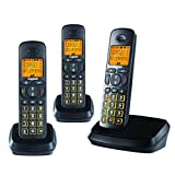 Gigaset A500 Trio Cordless Landline Phone (Black)