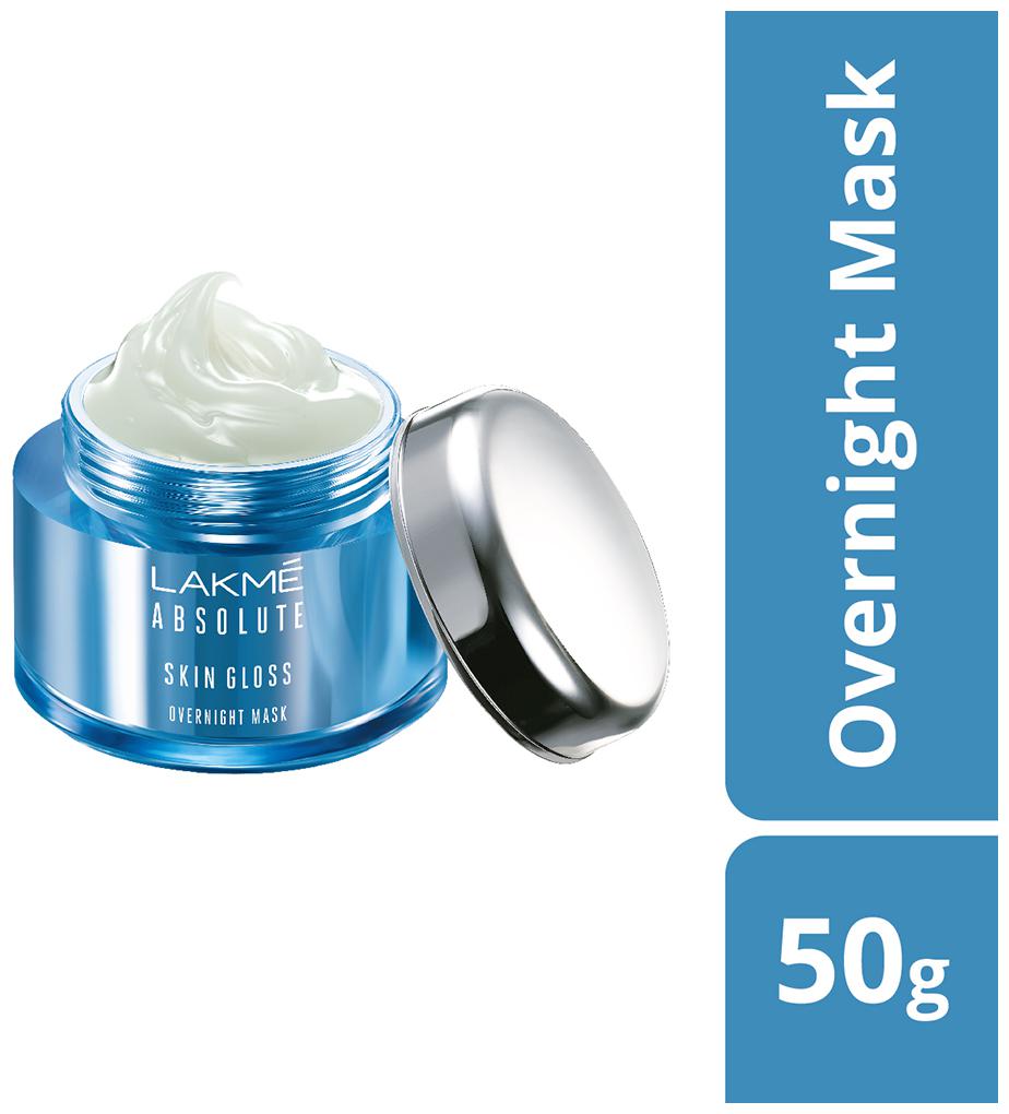 Lakme Absolute Skin Gloss Overnight Face Mask (50GM)