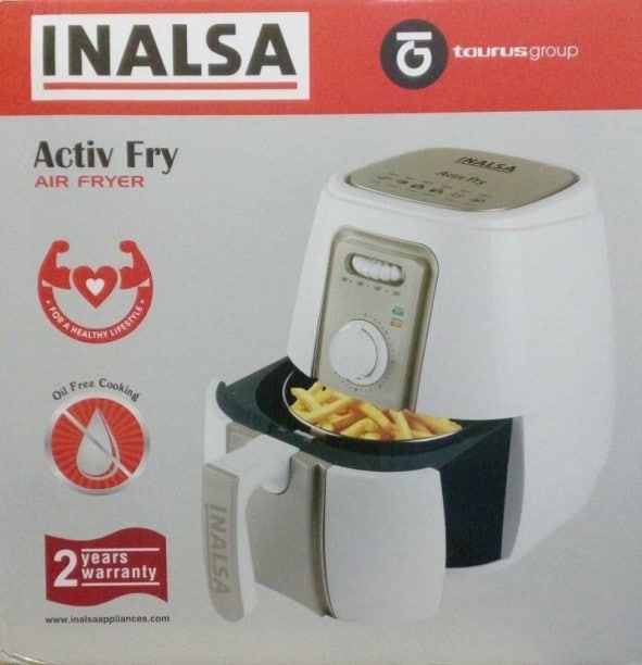 Inalsa Activ Fry 4.2 L Air Fryer (White)