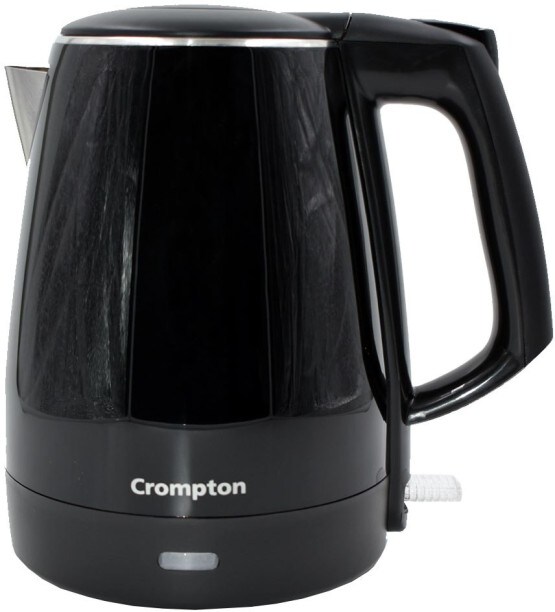 Crompton ACTIVHOT1 1.5 L Electric Kettle (Black)