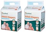 Himalaya Adult Diapers (White, 10 COUNT, Pack of 2, L)