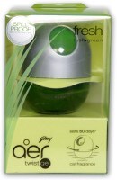Godrej Aer Twist Fresh Lush Green Gel (Green & Silver, 45ML)