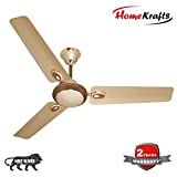 HomeKrafts Alloy Ceiling Fan (Brown)