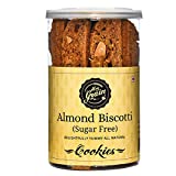 Hey Grain Almond Biscotti Sugar Free Cookies (100GM)