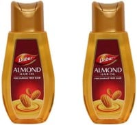 Dabur Almond Hair Oil (400ML, Pack of 2)