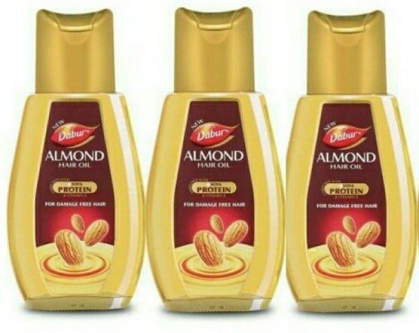 Dabur Almond Hair Oil (3ML, Pack of 3)