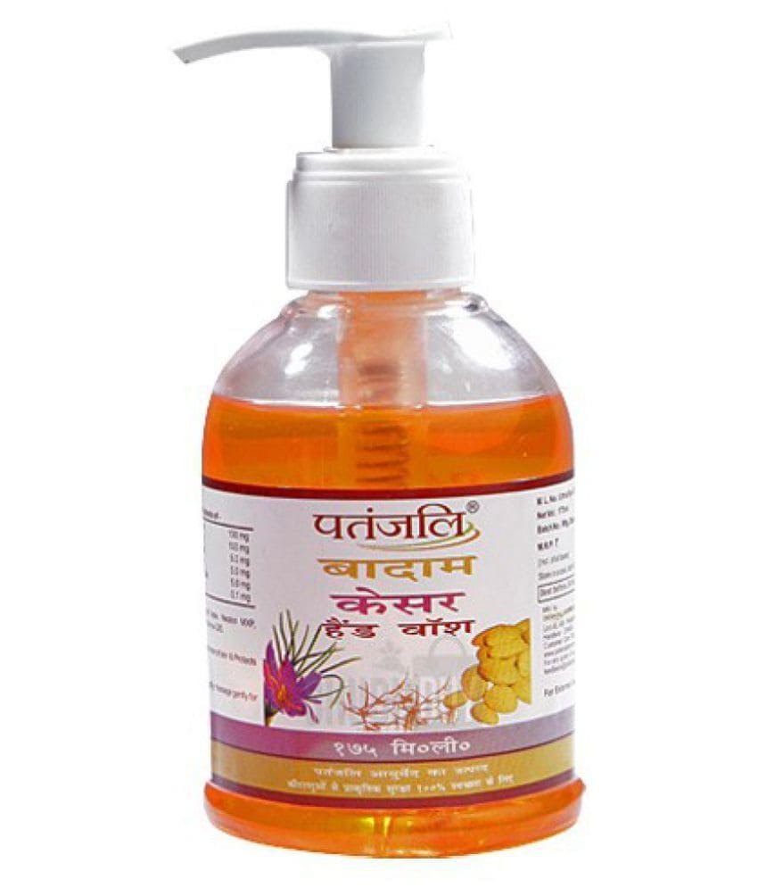 Patanjali Almond Kesar Hand Wash (175ML)