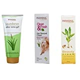 Patanjali Aloe Vera Gel Plain & Hair Removal Cream