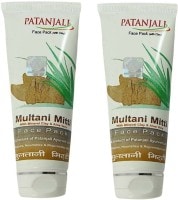 Patanjali Aloe Vera Multani Mitti Face Pack (60GM, Pack of 4)