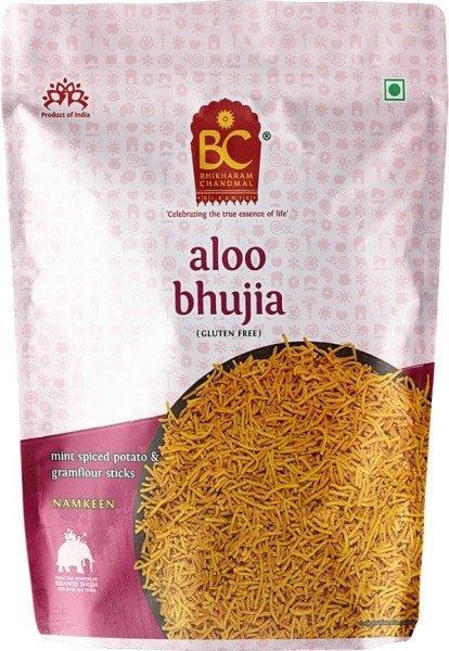 BHIKARAM CHANDMAL Aloo Bhujia Namkeen (200GM)