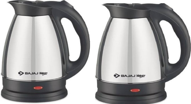 Bajaj AN-003 1 L Electric Kettle (Silver)