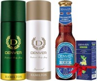 Denver Anti Dandruff Beer Shampoo (Pack of 4)