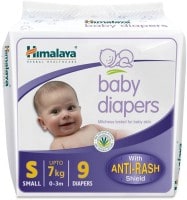 Himalaya Anti-Rash Baby Diapers (9 PCS, S)